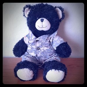Teddy Bear with Veterans Clothes (USA)